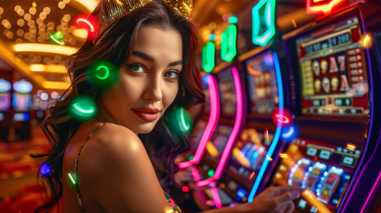 Colorful slot machine reels on the 188 apk Casino mobile interface